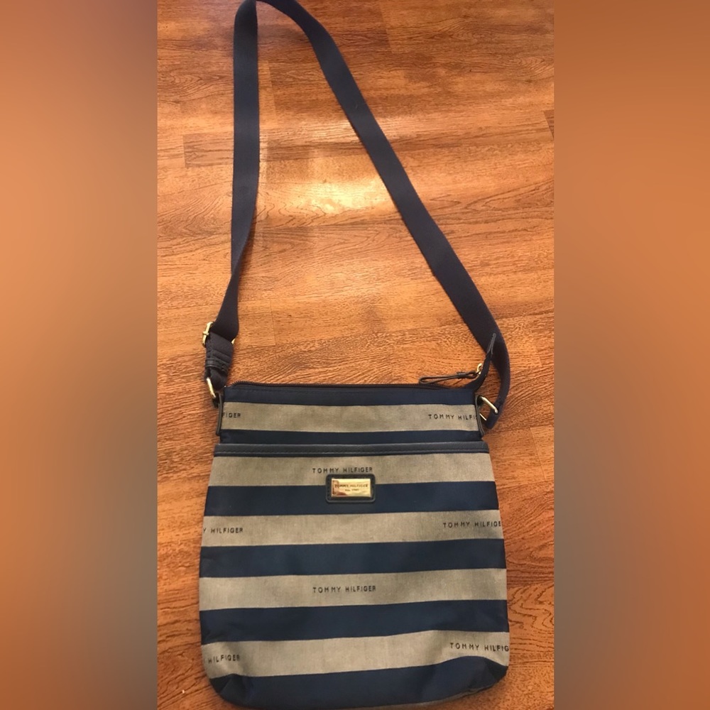 Tommy Hilfiger striped crossbody
